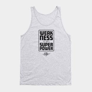 Weakness Rectangle Tank Top